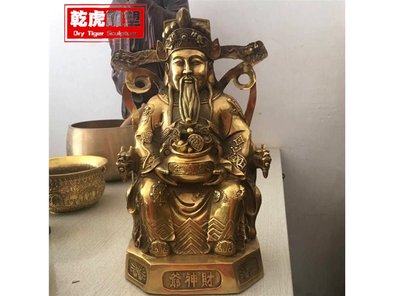 财神铜雕雕塑质量