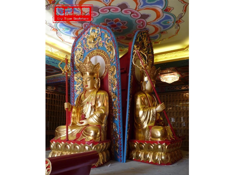 菩萨铜雕雕塑颜色